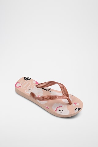Slippers Kids Top Pets - Roségoudkleurig 