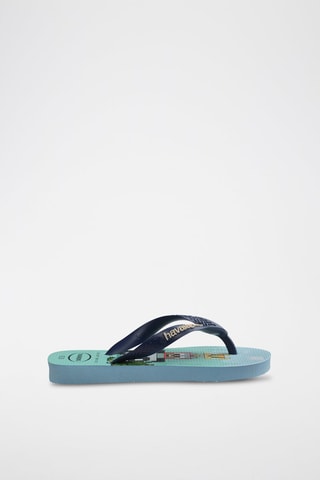 Slippers Minecraft - Blauw