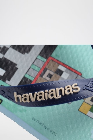 Slippers Minecraft - Blauw