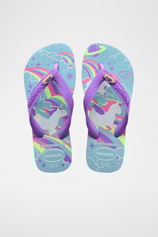 Tongs Kids Fantasy  - Ciel et violet