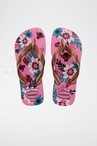 Slippers Roze en Koperkleurig