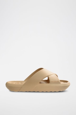 Platform Muiltjes Candy - Beige
