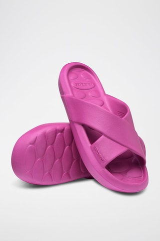 Platform Muiltjes Candy - Paars