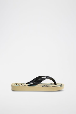 Tongs Kids Athletic - Jaune clair et bleu