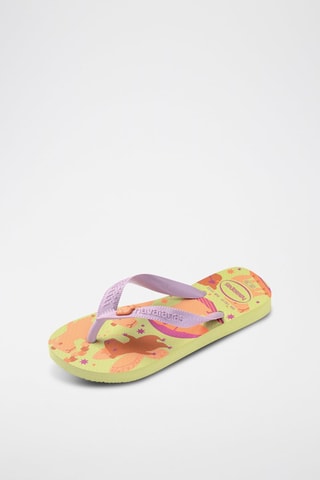 Slippers Kids Fantasy - Lichtgroen en Oranje