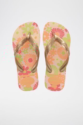 Slippers Kids Flores - Oranje en Groen