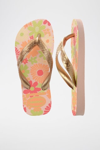 Slippers Kids Flores - Oranje en Groen