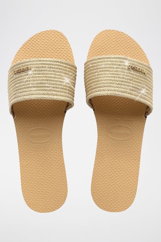 Muiltjes You Malta Metallic - Beige