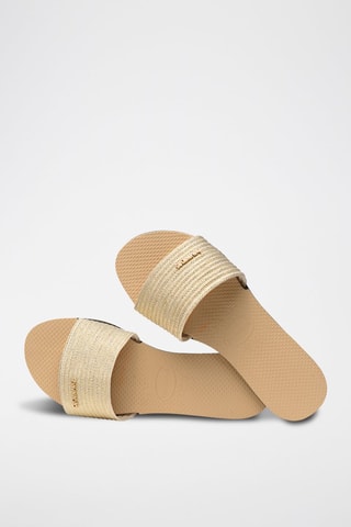 Muiltjes You Malta Metallic - Beige