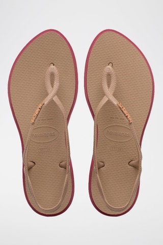Sandales Luna - Beige et rose