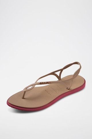 Sandales Luna - Beige et rose