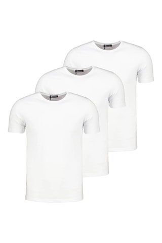 3 T-shirts Wit