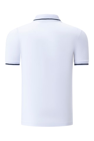 2 Polo's Marineblauw en Wit