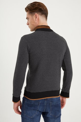 Trui Gemêleerd Antraciet