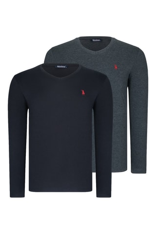 2 Truien Zwart en Antraciet