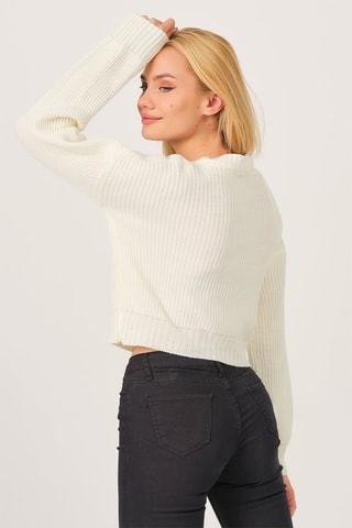 Wollen Trui Ecru