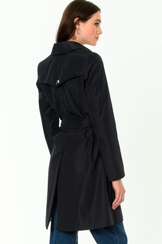 Trenchcoat Marineblauw