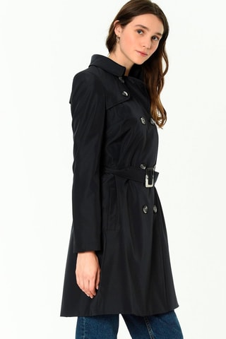 Trenchcoat Marineblauw