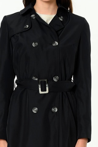 Trenchcoat Marineblauw