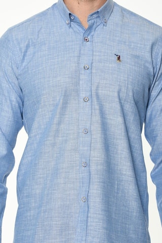 Overhemd Regular Fit - Hemelsblauw