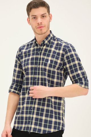 Overhemd Marineblauw