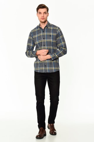 Overhemd Donkerblauw