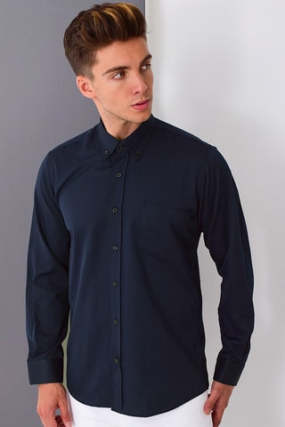 Overhemd Marineblauw