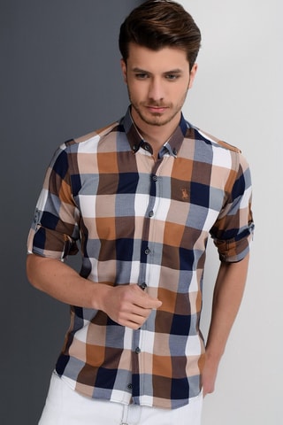 Overhemd Marineblauw