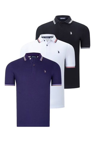 3 Polo’s - 
Wit