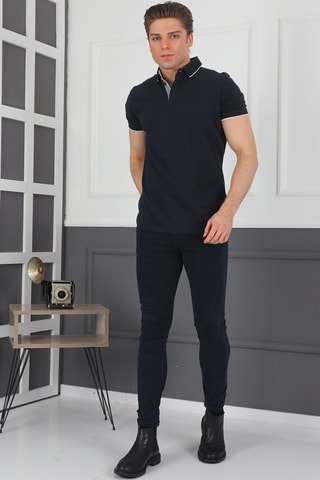 Polo Nachtblauw