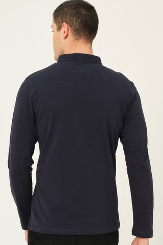 Sweater Marineblauw en Rood