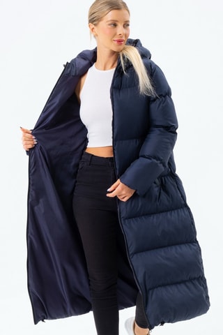 Gewatteerde Jas Marineblauw