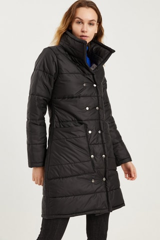 Gewatteerde Jas Zwart