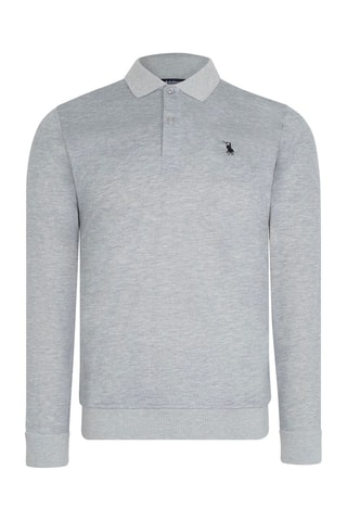 2 Polo's Gemêleerd Grijs en Paars