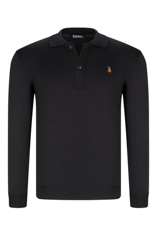 2 Polo's Paars en Zwart