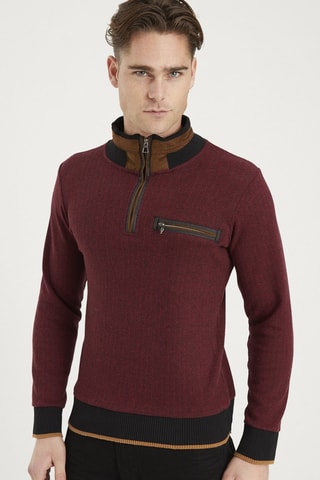 Sweater Bordeauxrood
