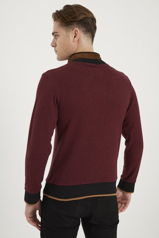 Sweater Bordeauxrood