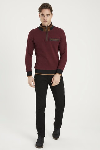 Sweater Bordeauxrood