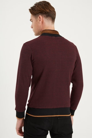 Sweater Bordeauxrood