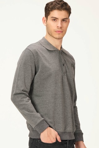 Sweater Gemêleerd Antraciet