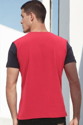 T-shirt - Bordeauxrood