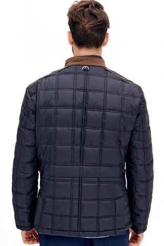 Gewatteerde Jas - Donkerblauw