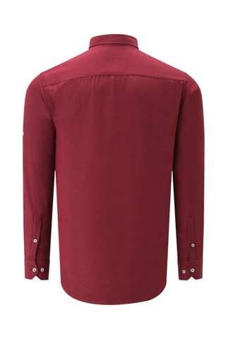 Overhemd - Bordeauxrood