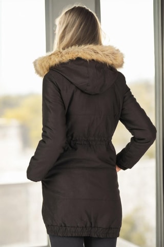 Parka met Capuchon - Zwart