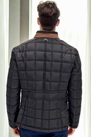 Gewatteerde Jas - Zwart