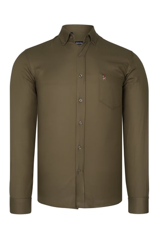 Overhemd - Donkergroen
