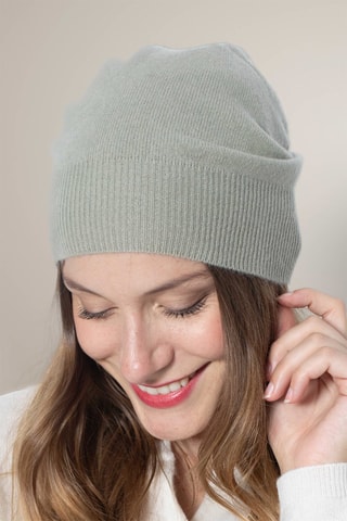 Gorro Faith 100 % cachemir, 2 hilos - Caqui