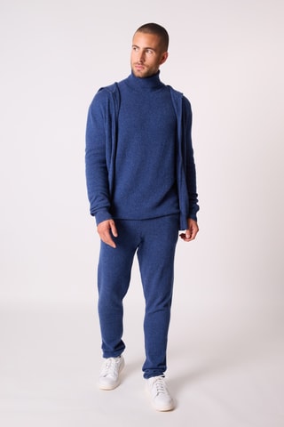 Cárdigan 100 % cachemir - Azul oscuro