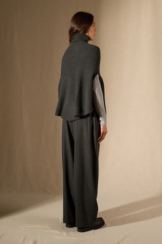 Capa 100 % cachemir - Gris oscuro