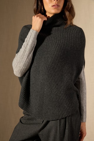 Capa 100 % cachemir - Gris oscuro